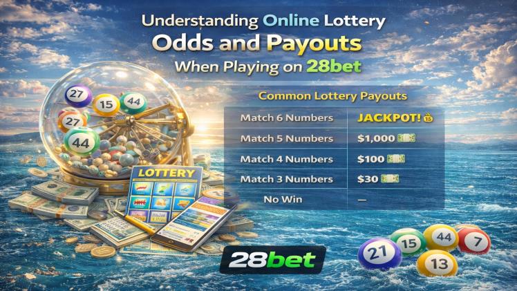 Understanding Online Lottery Odds and Payouts When Playing on 28bet